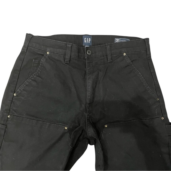 GAP Carpenter Black Jeans Size 31/30 - Picture 3 of 6
